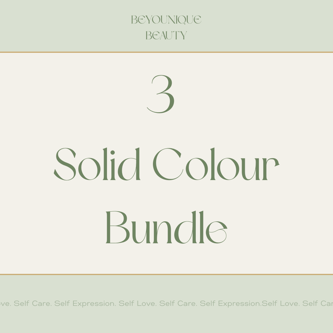 3 Solid Colour Bundle