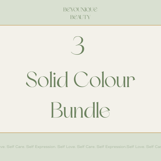 3 Solid Colour Bundle