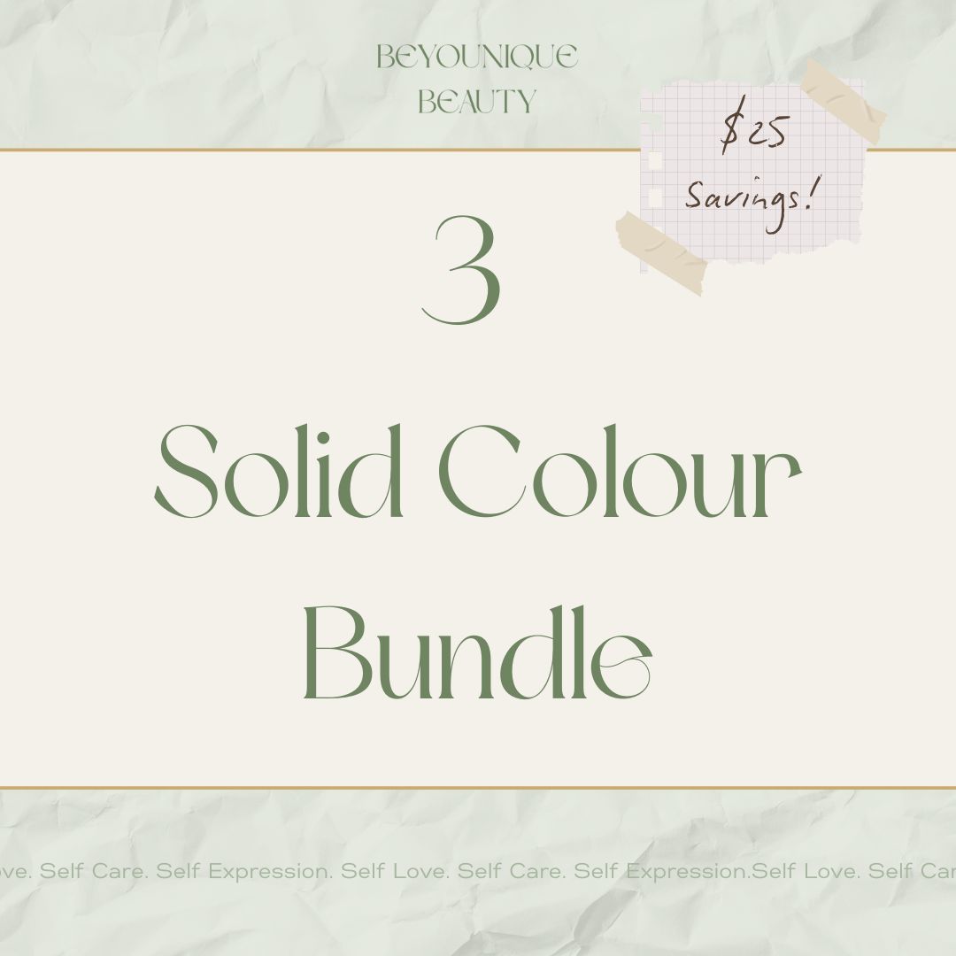 3 Solid Colour Bundle