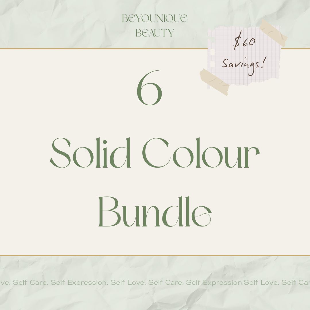 6 Solid Colour Bundle